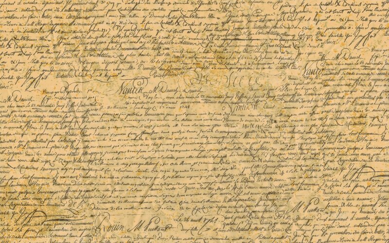 Historical handwritten document