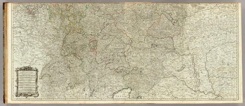 Historical map of Central Europe