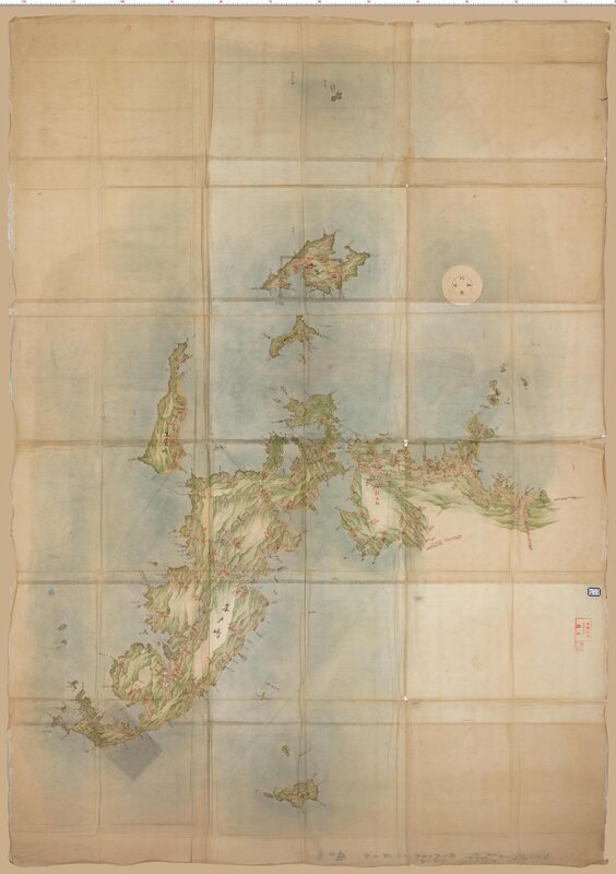 Historical map of Japan