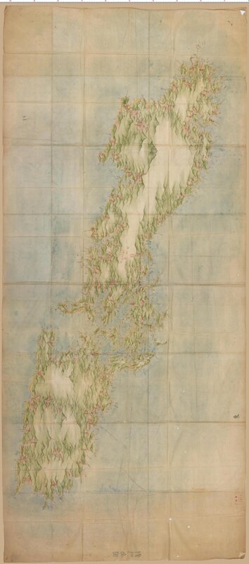 Historical map of Japan