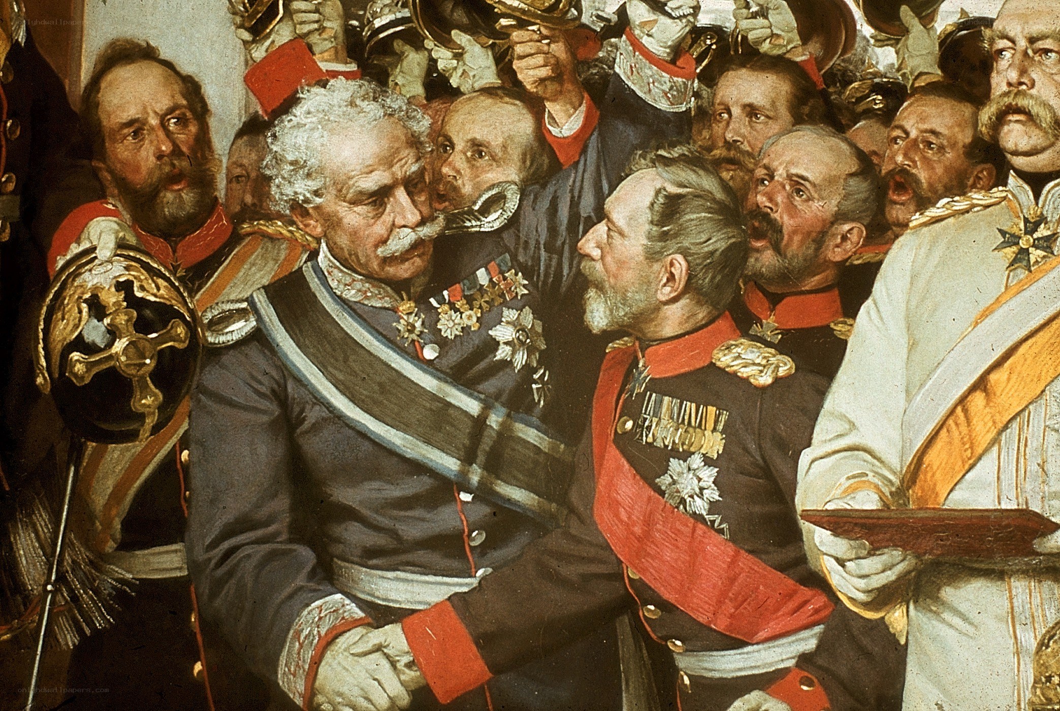 Historical military gathering