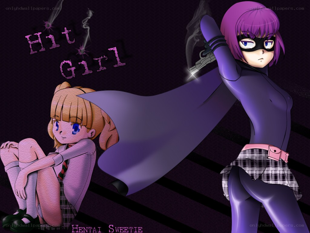 Hit Girl character art