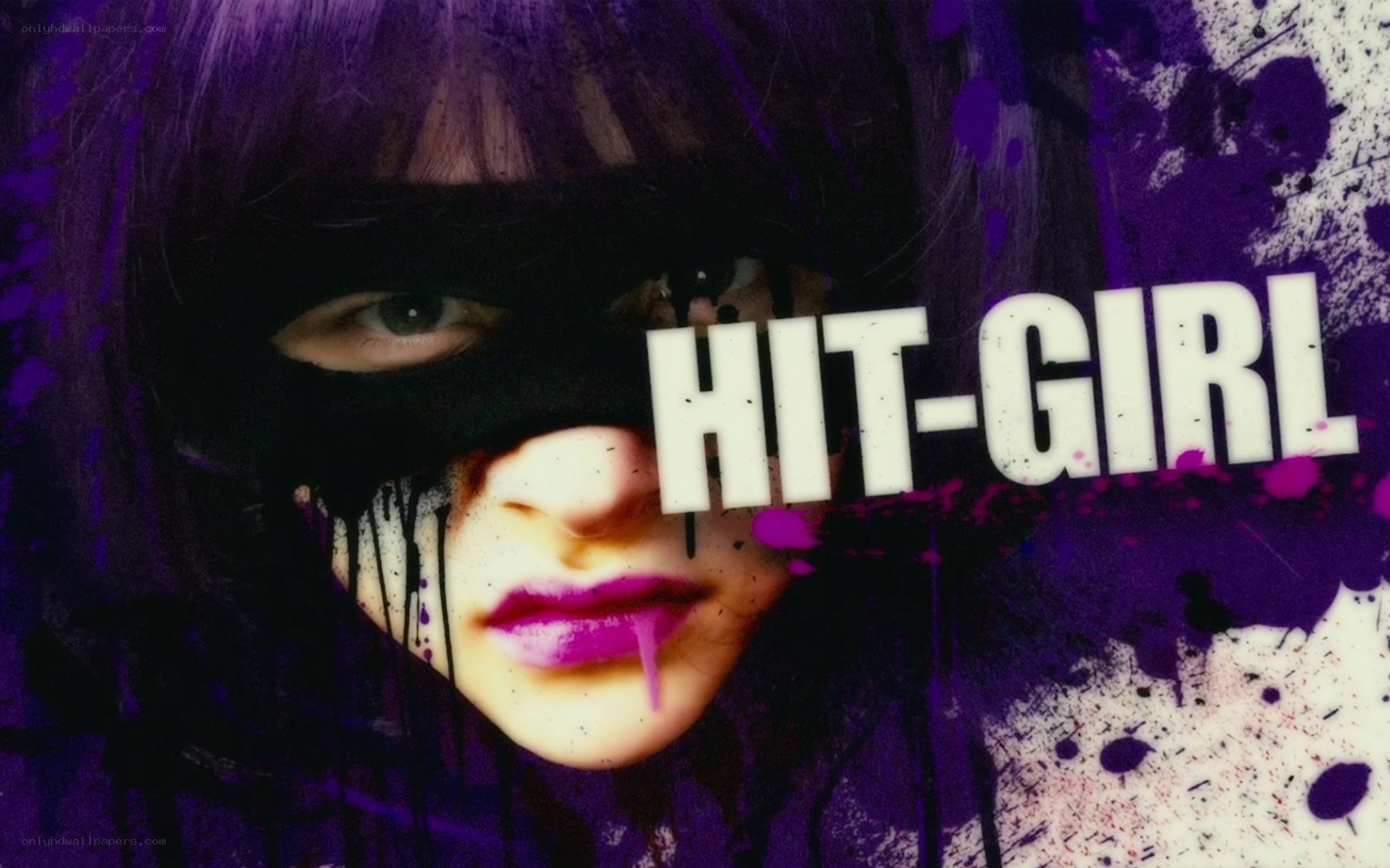 Hit-Girl character poster