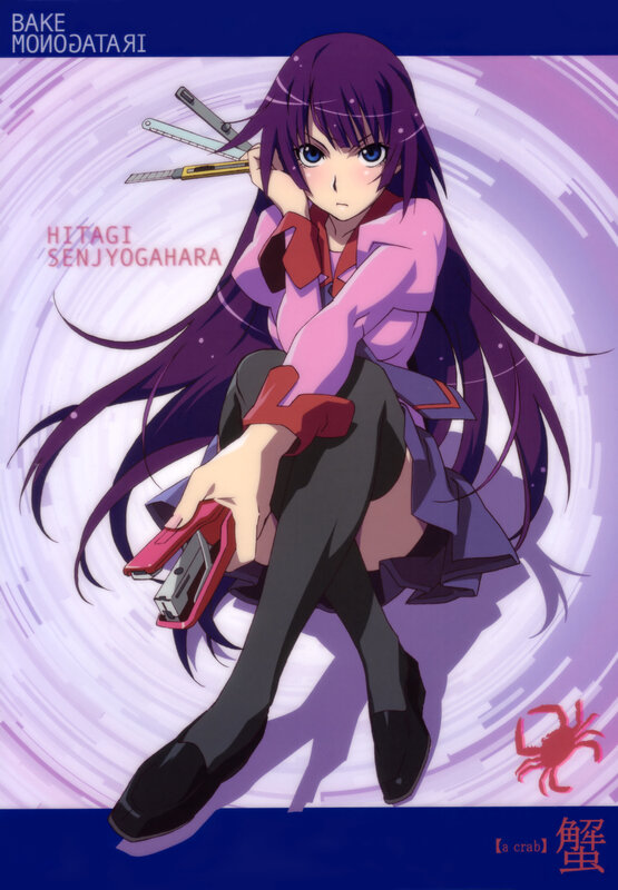 Hitagi Senjougahara character art