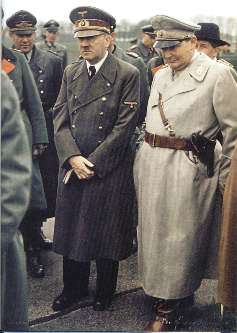 Hitler and a German officer