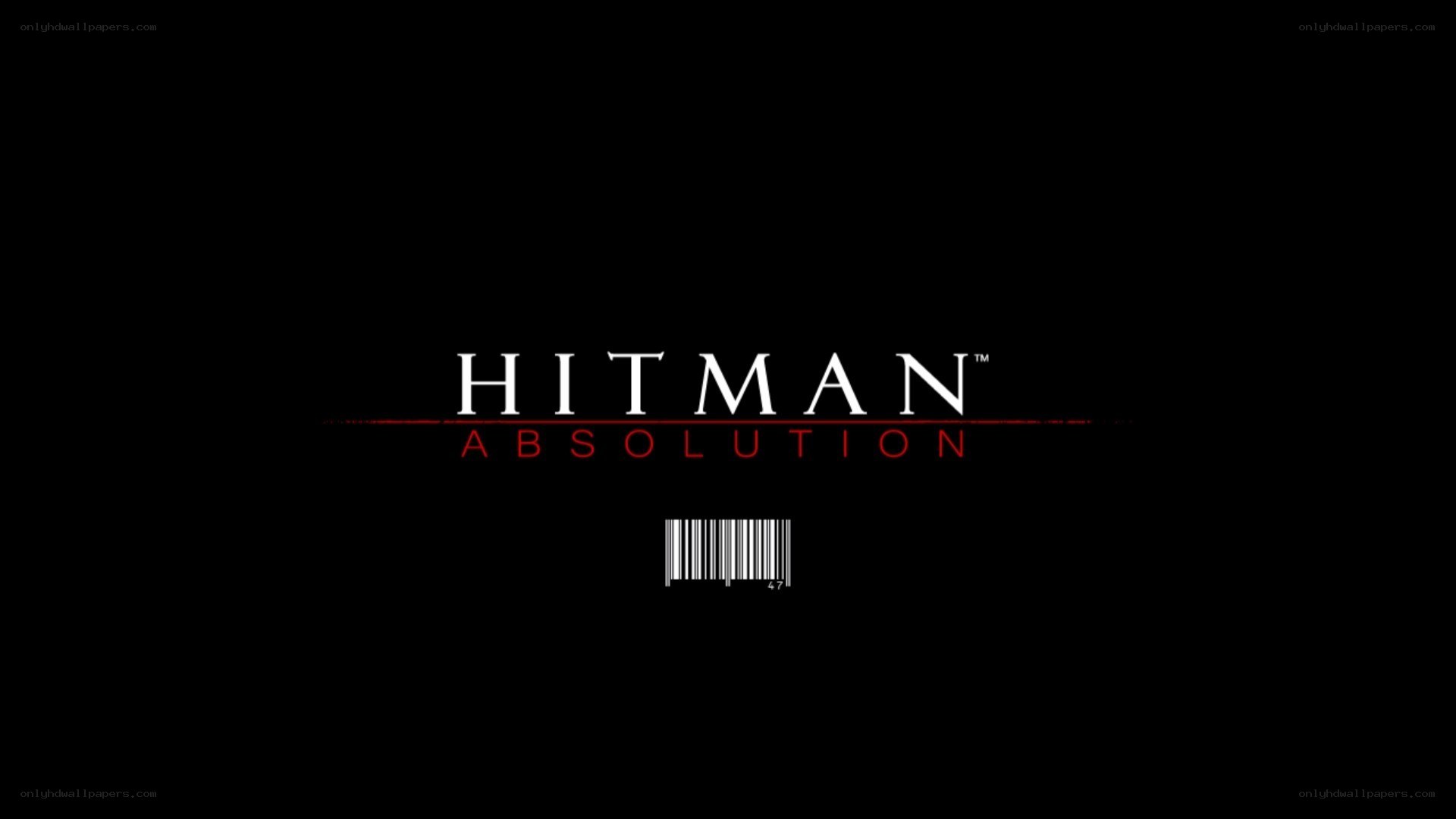 Hitman: Absolution title screen