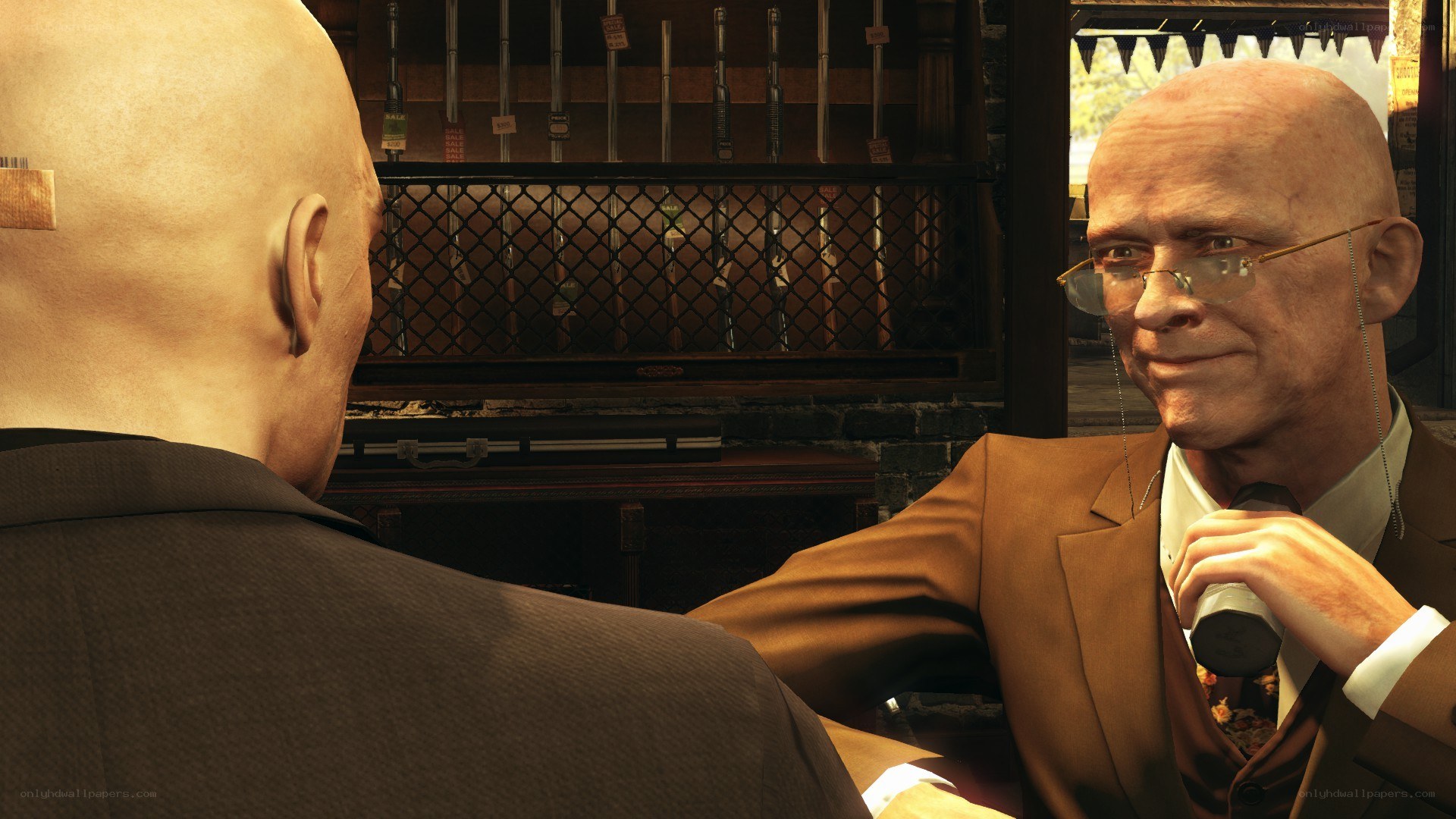 Hitman: Agent 47 meets a contact