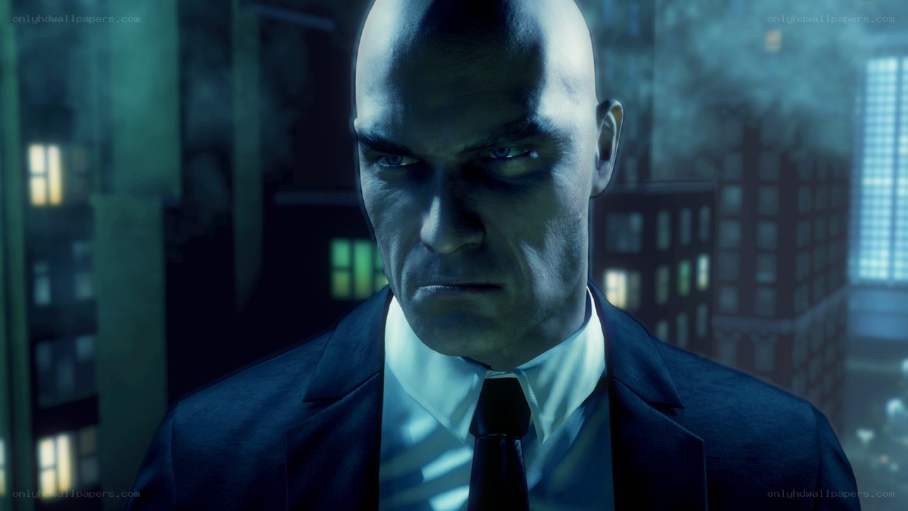 Hitman character in city