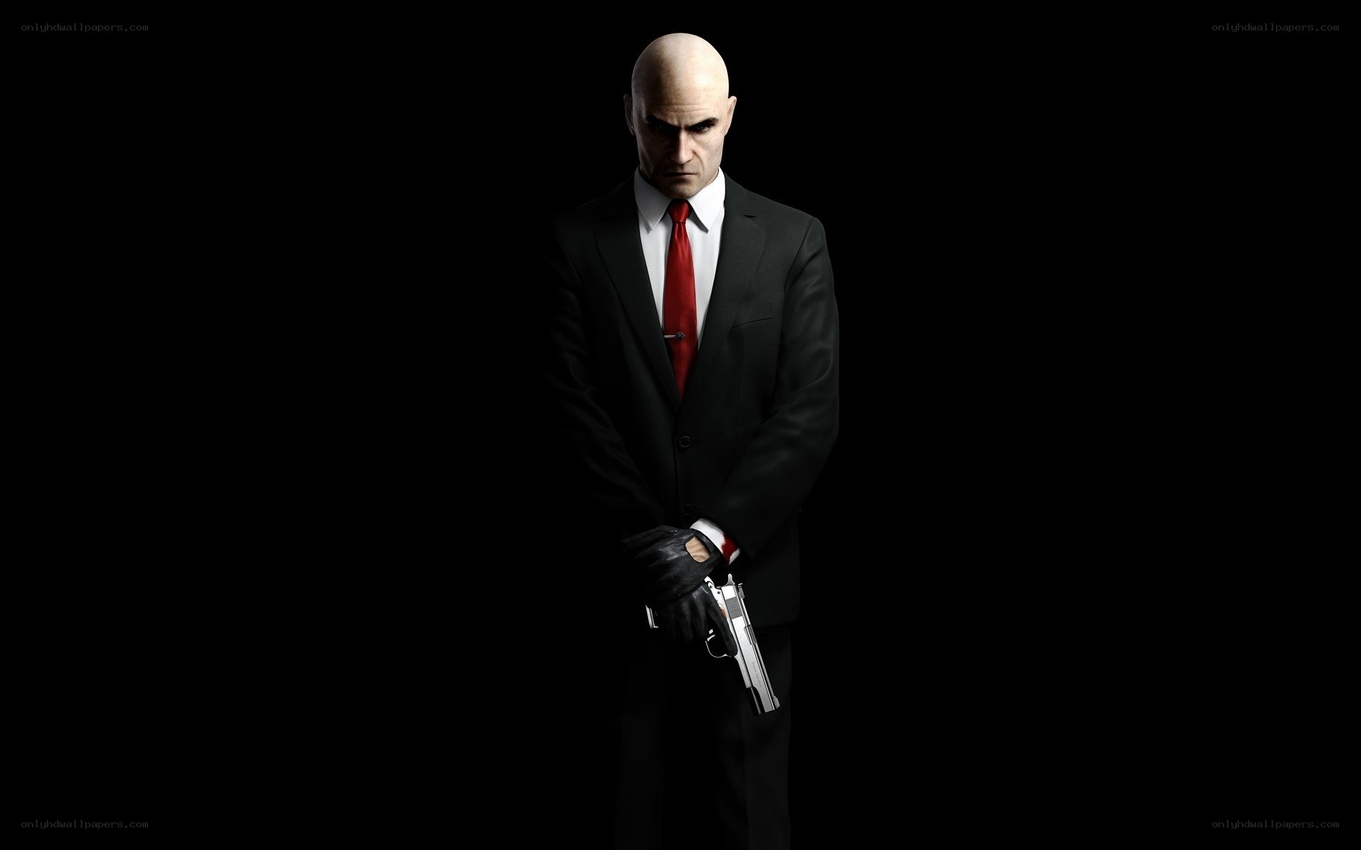 Hitman character in suit