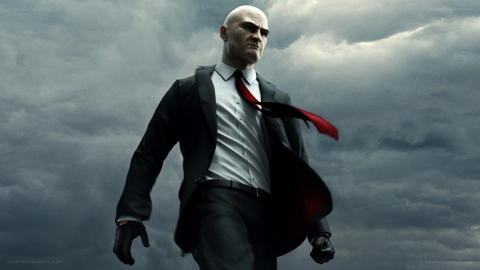 Hitman character in suit