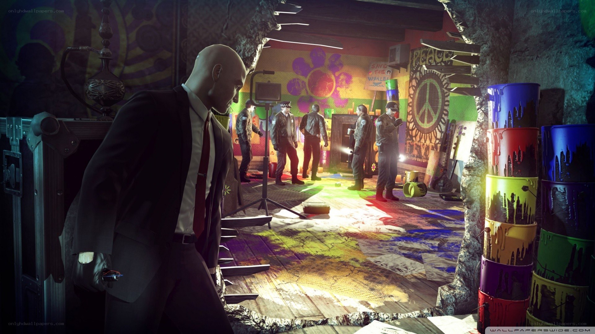 Hitman stealth mission