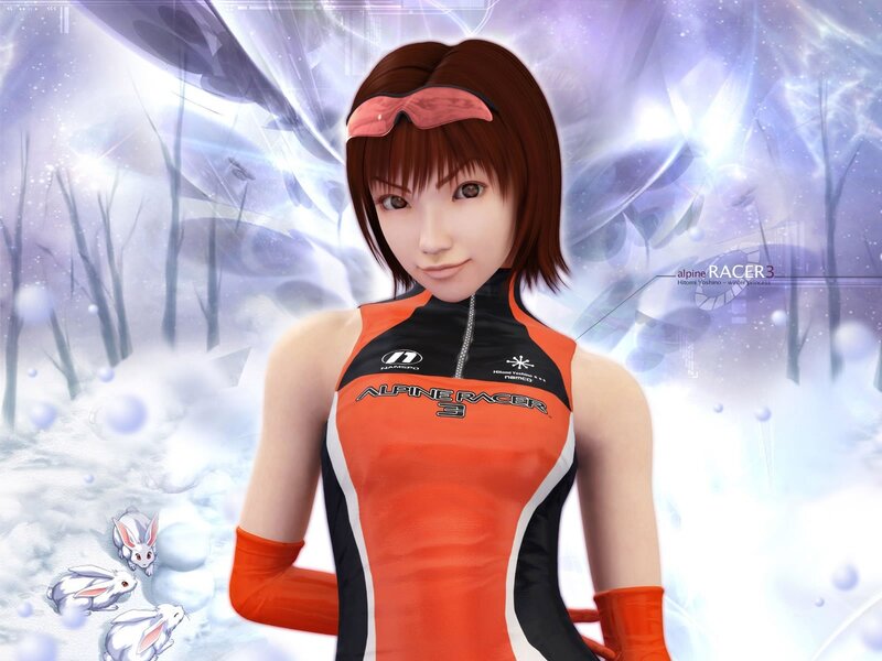 Hitomi Yoshino from Alpine Racer 3
