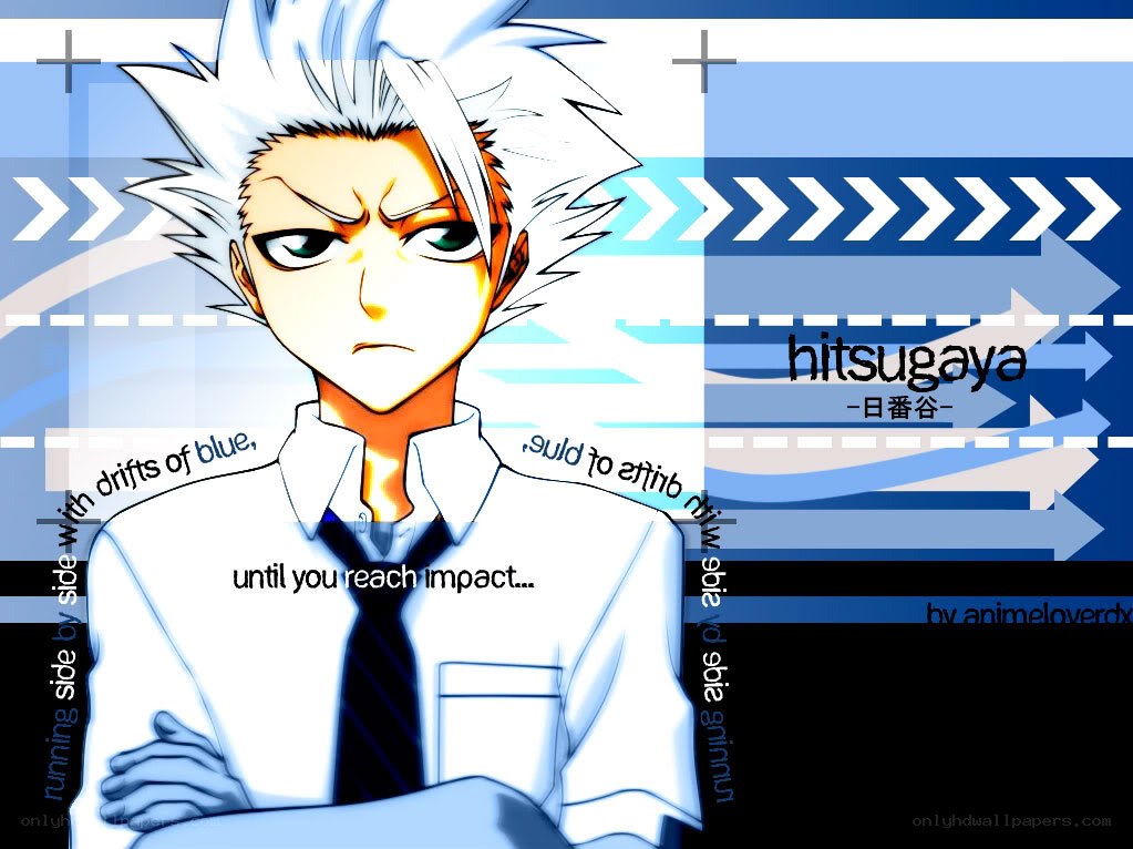 Hitsugaya anime character art