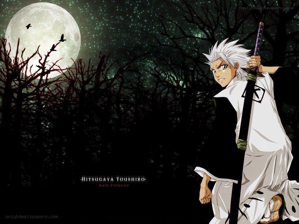 Hitsugaya in the red forest