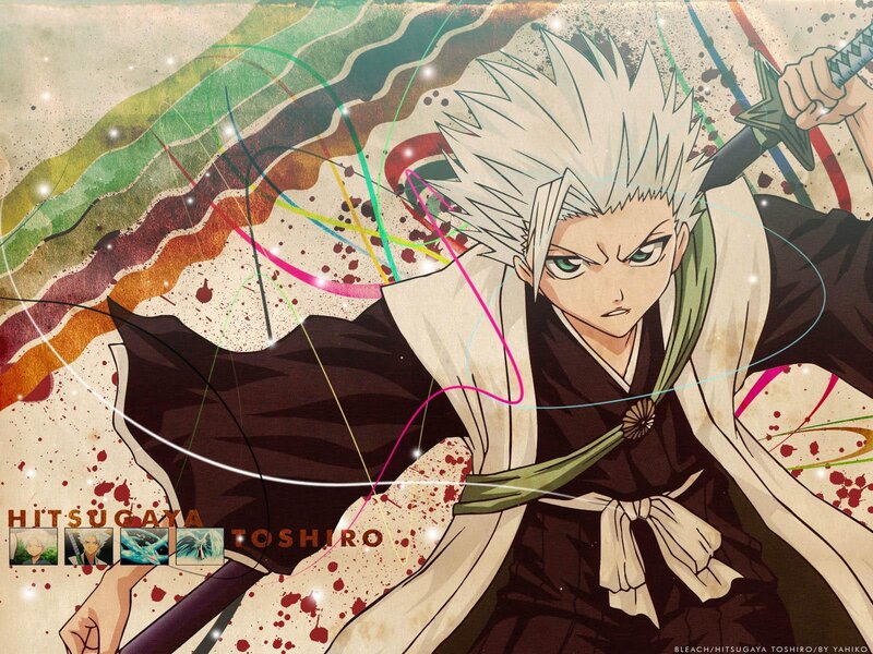 Hitsugaya Toshiro in action