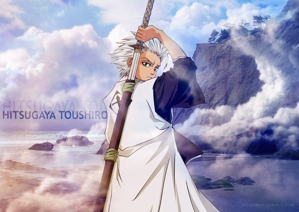 Hitsugaya Toushiro by the sea