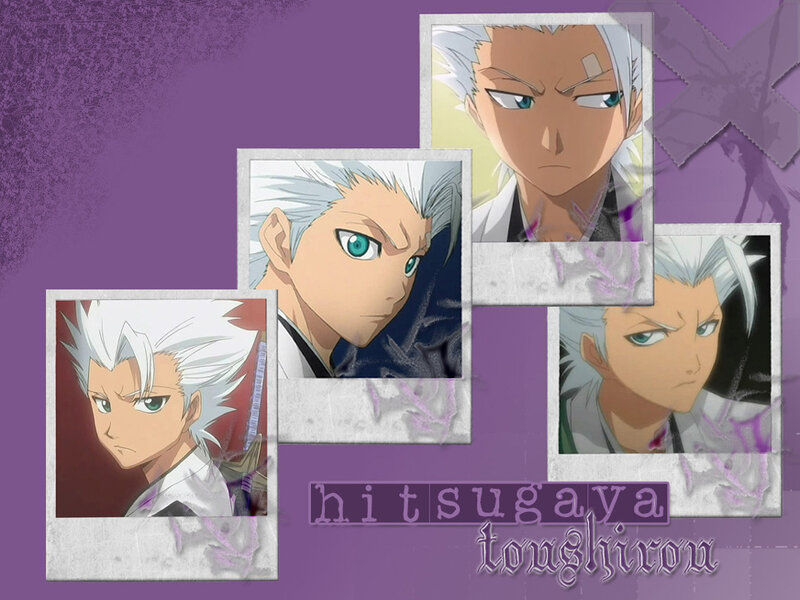 Hitsugaya Toushirou character collage