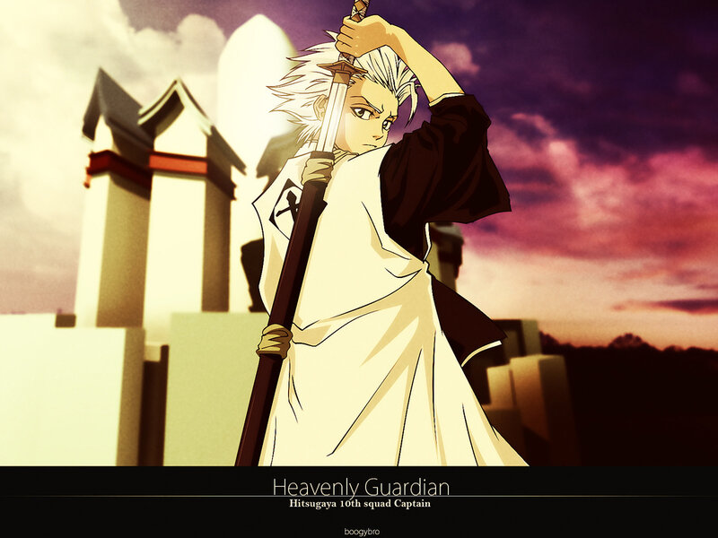 Hitsugaya Toushirou in battle