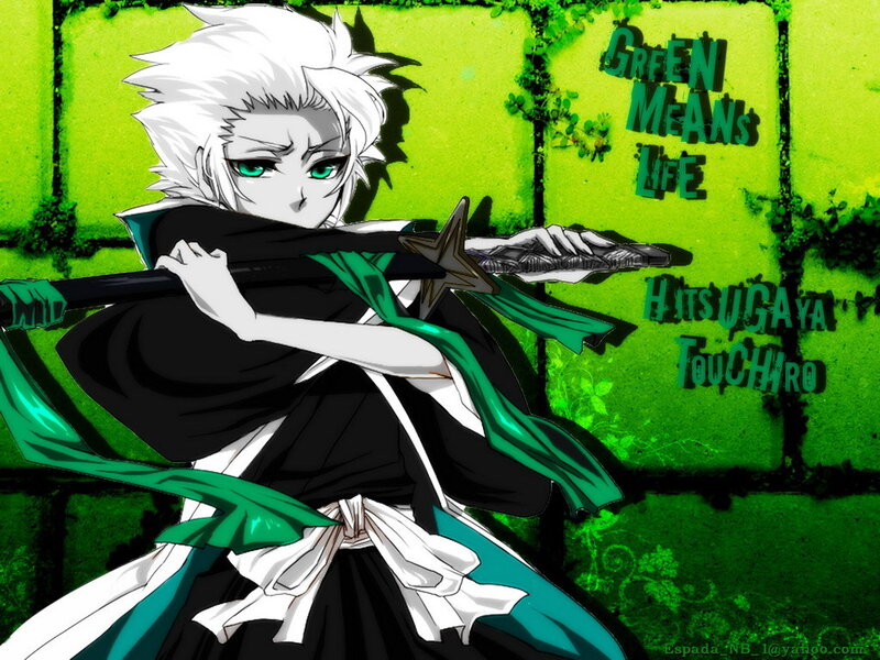 Hitsugaya Toushirou with sword