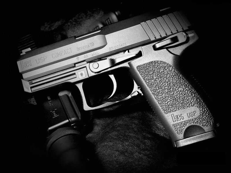 HK USP Compact Pistol — Black