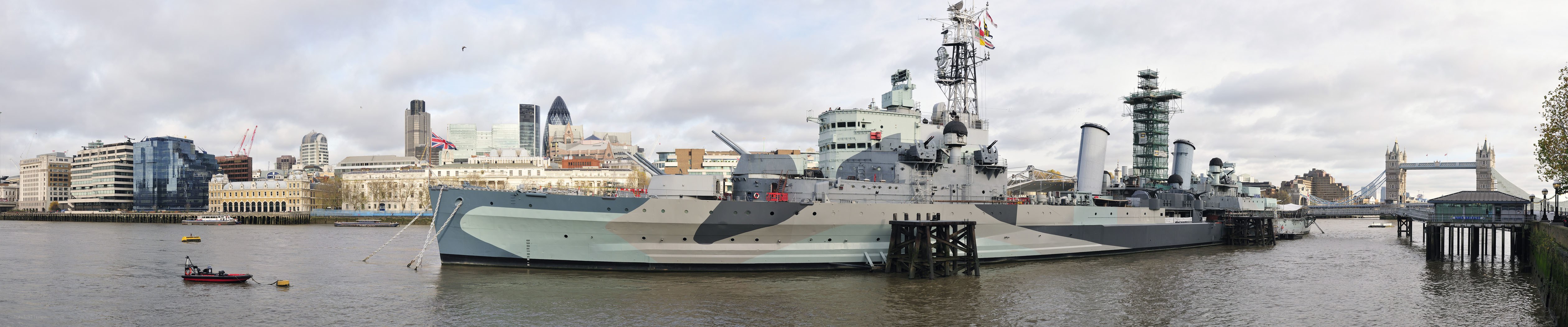 HMS Belfast in London