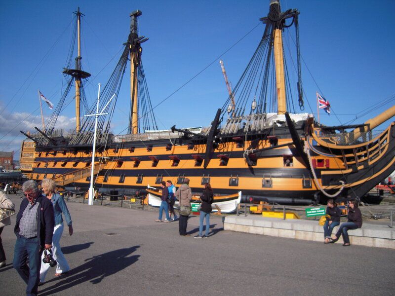 HMS Victory Ship — Yellow