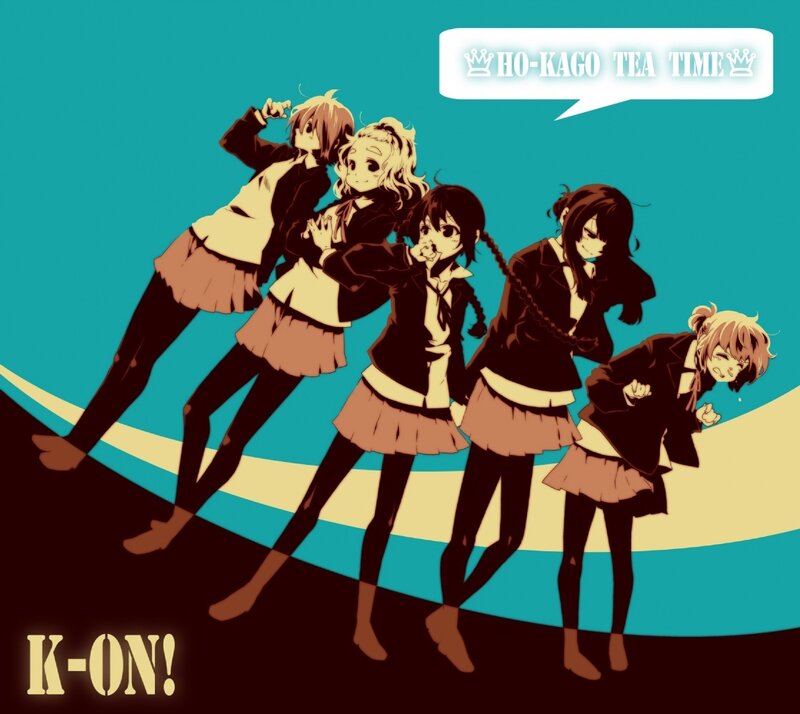 Ho-kago Tea Time group art