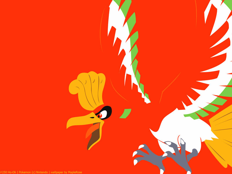 Ho-Oh Bird — Red