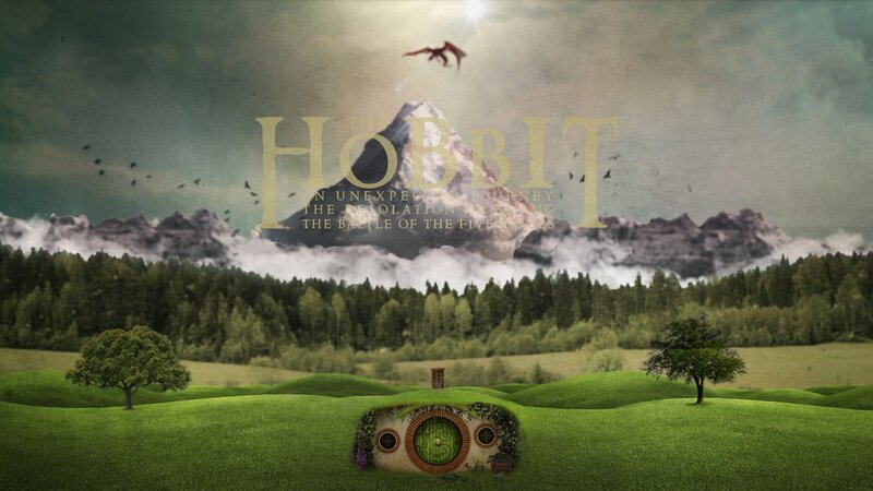 Hobbit Hole in Field