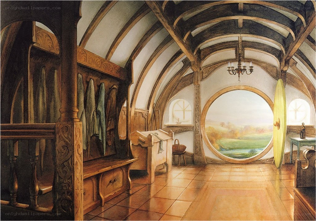 Hobbit hole interior