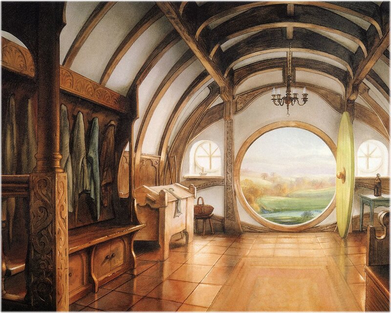 Hobbit hole interior