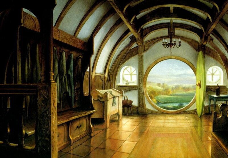 hobbit hole interior