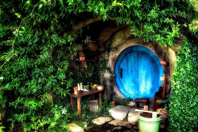 Hobbit House Entrance