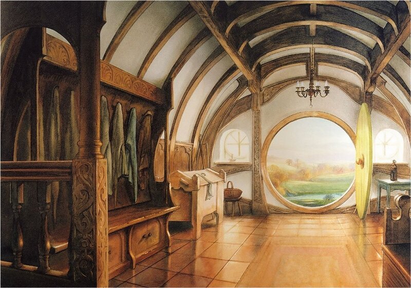 Hobbit House Interior
