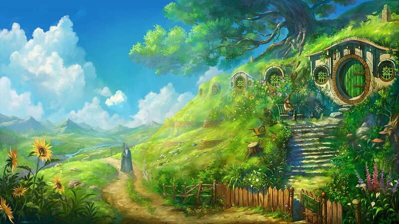 Hobbit House on Hillside