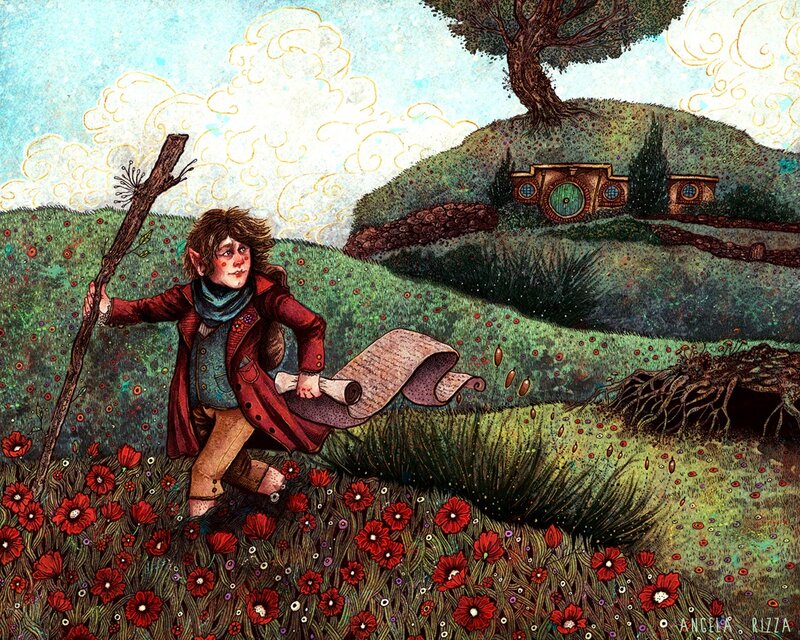 Hobbit in a Field
