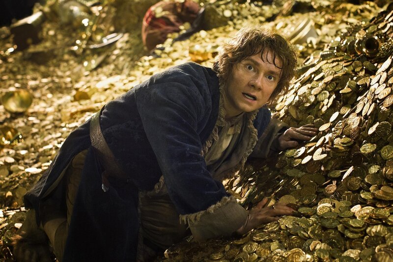 Hobbit in Gold Pile