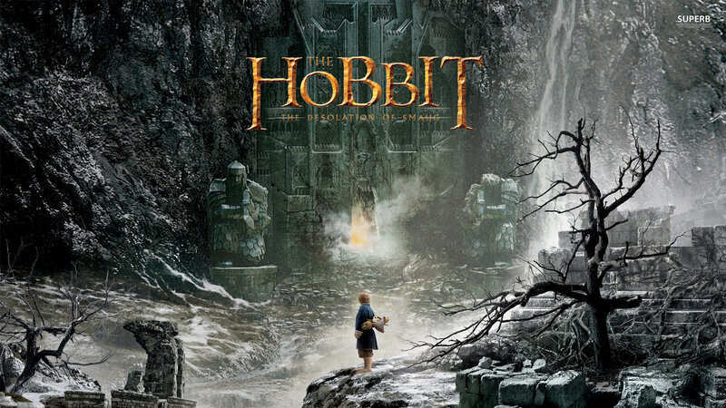 Hobbit Standing in Ruins