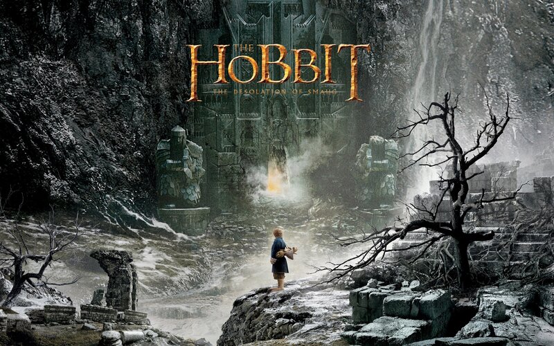 Hobbit Standing on Rock