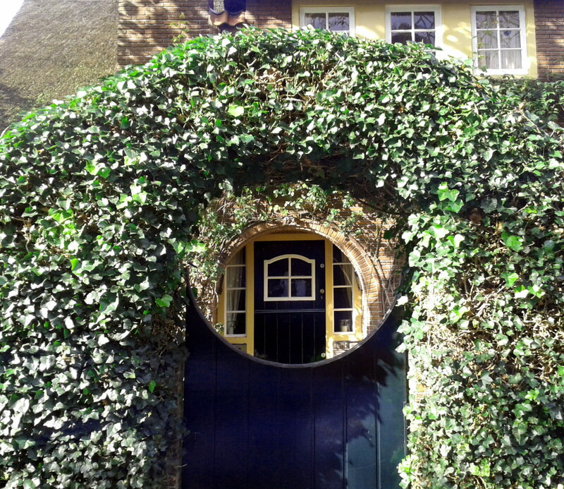 Hobbit-style House — Green