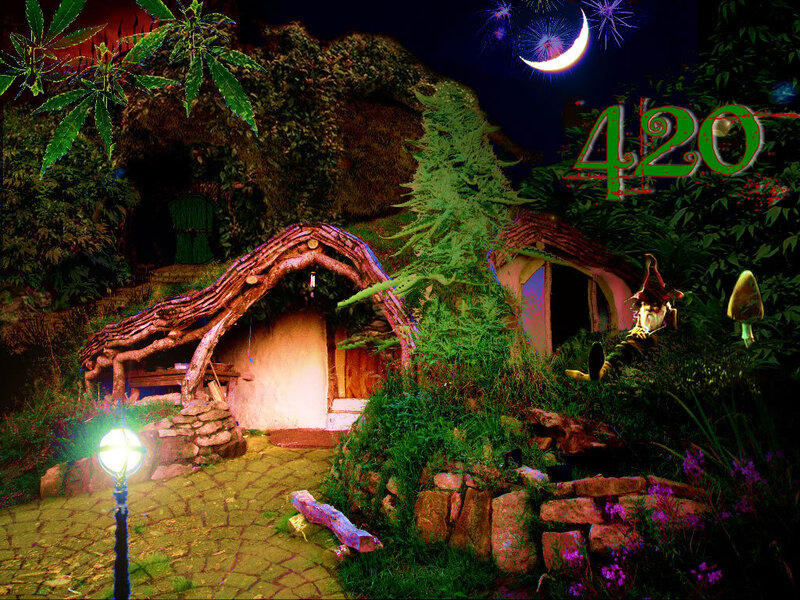 Hobbit-style Houses — Green