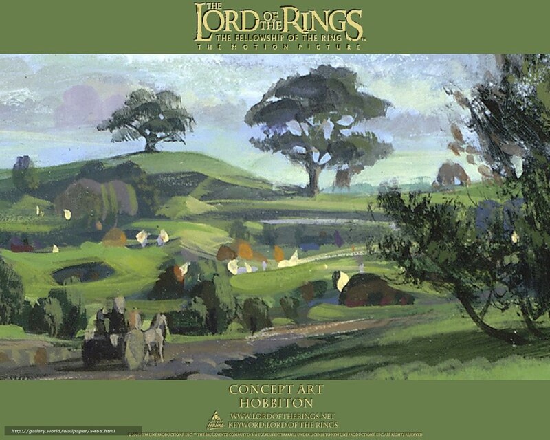 Hobbiton concept art