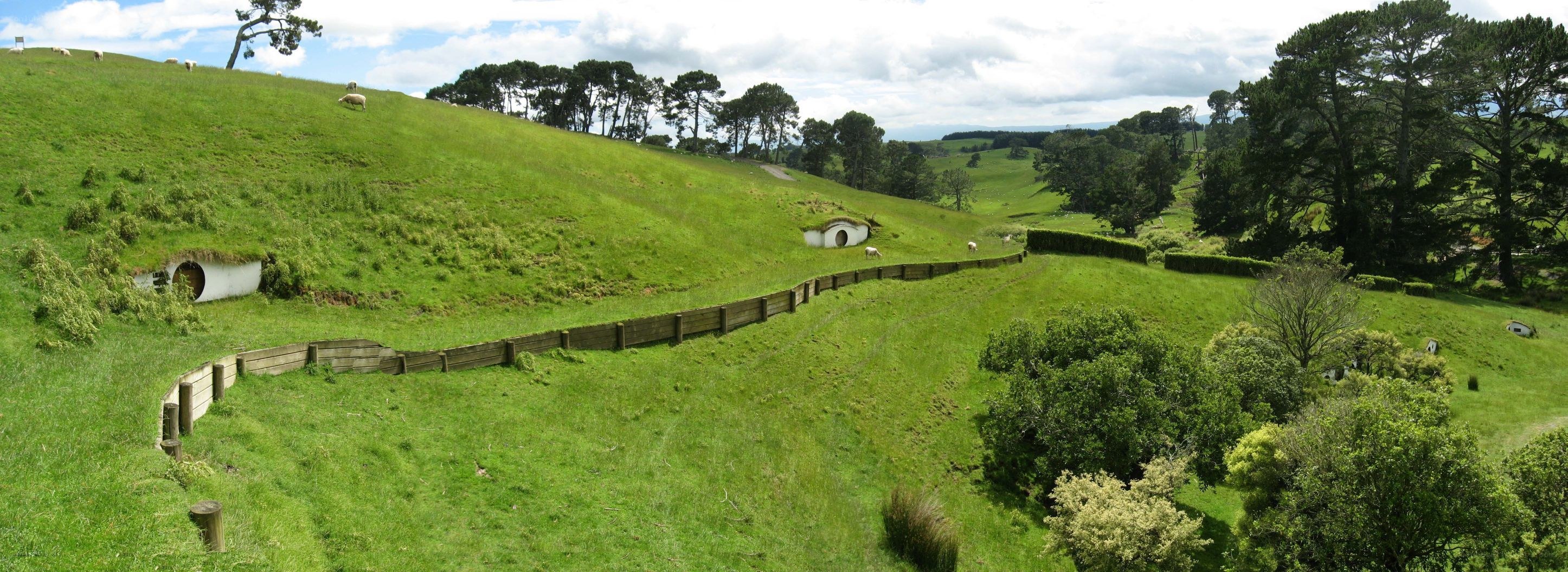 Hobbiton movie set