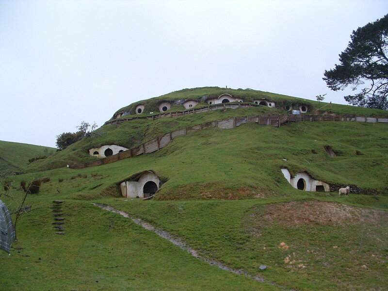 Hobbiton movie set