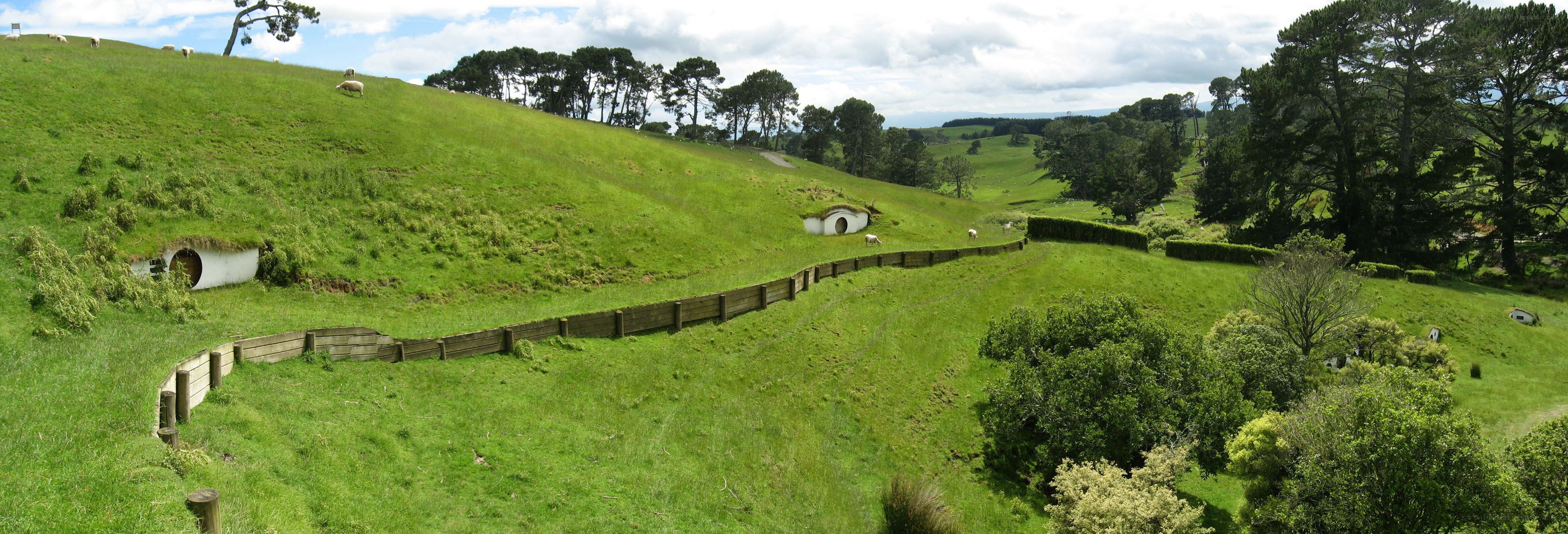 Hobbiton movie set