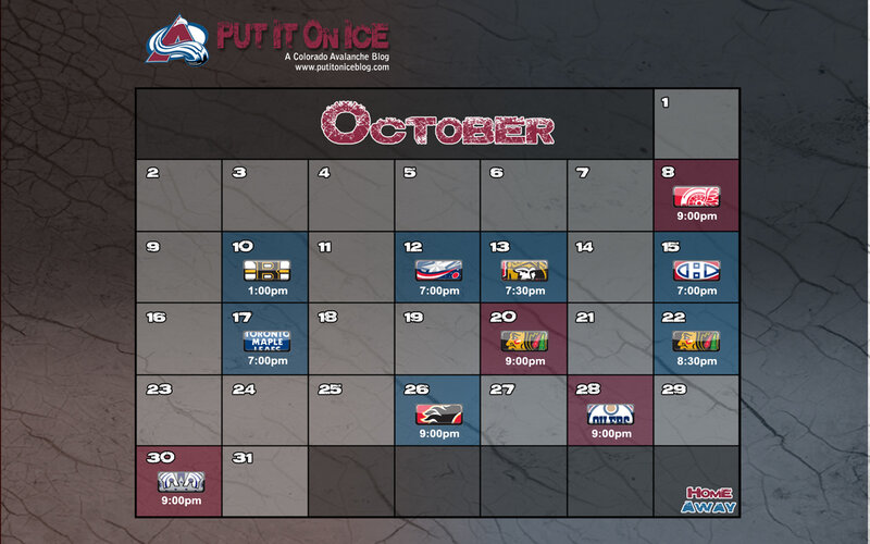 Hockey Game Schedule — Gray
