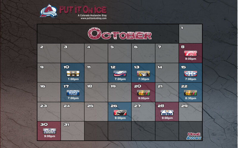 Hockey Game Schedule