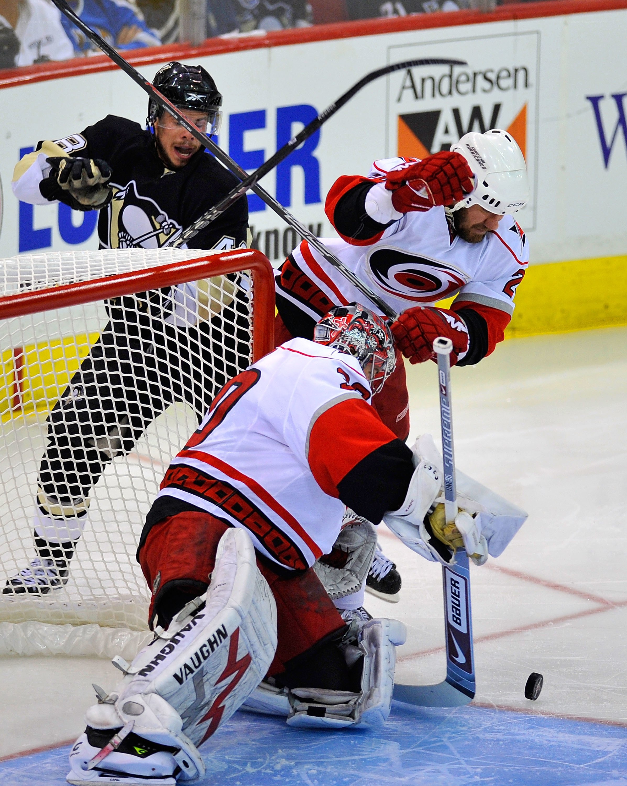 Hockey goal scored