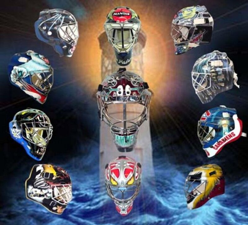hockey goalie masks collection