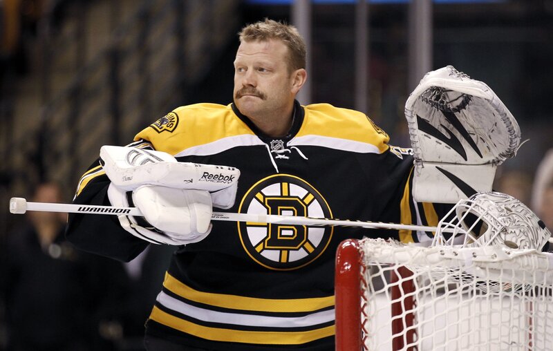 Hockey Goalie Standing